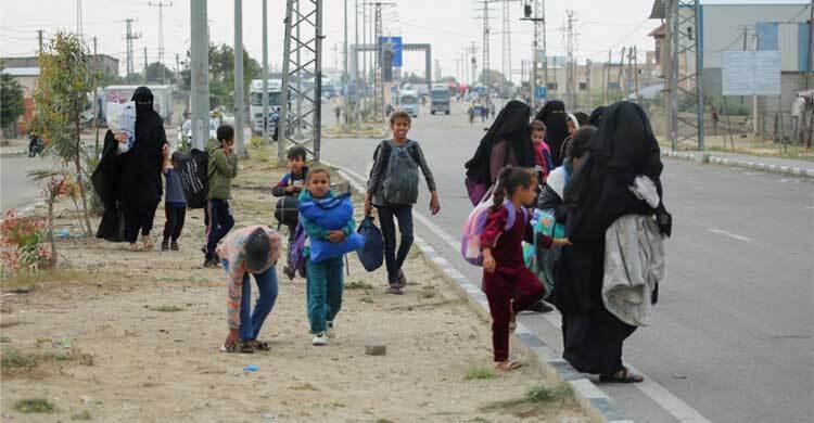 গাজা সিটির প্রায় ৪০ শতাংশ দখলের দাবি ইসরায়েলের