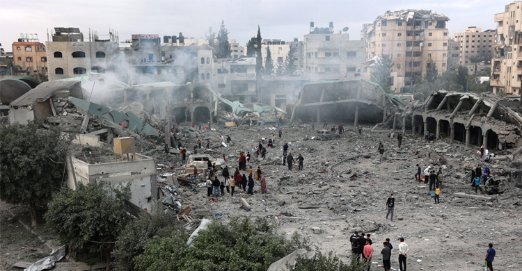 গাজাজুড়ে অব্যাহত ইসরায়েলি বর্বরতা