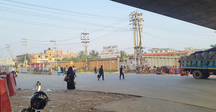 গাজীপুরে দেখা মেলেনি দূরপাল্লার বাসের, ঢাকার প্রবেশমুখে তল্লাশি