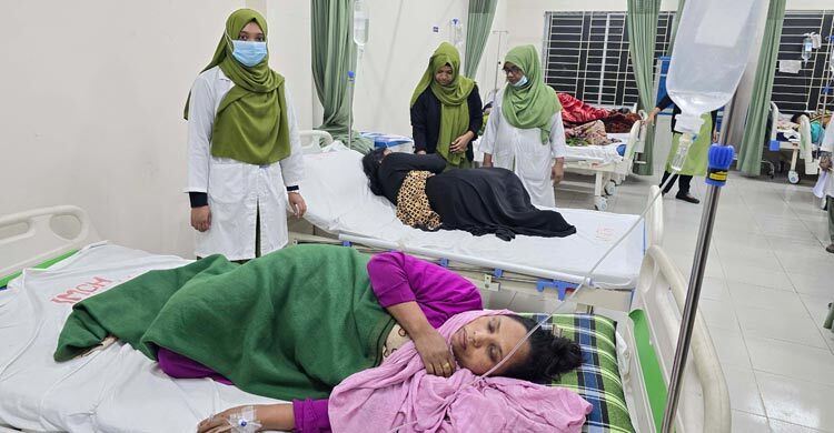 কারখানার খাবার খেয়ে দেড় শতাধিক শ্রমিক অসুস্থ, হাসপাতালে ভর্তি