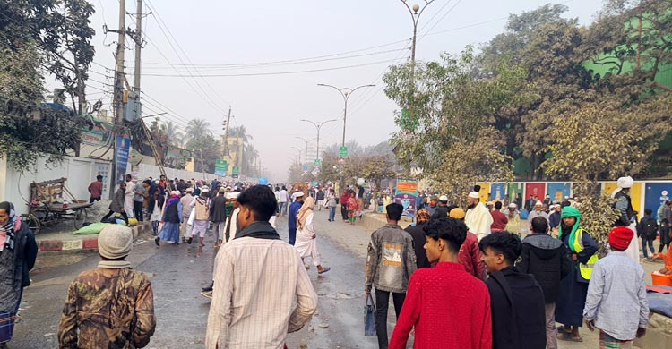 বিশ্ব ইজতেমার আখেরি মোনাজাত শুরু