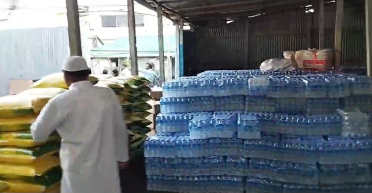 শান্তি সমাবেশে লোকদের আপ্যায়নে জাহাঙ্গীর আলমের এলাহি আয়োজন