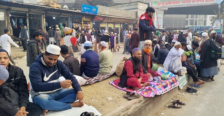 বিশ্ব ইজতেমার আখেরি মোনাজাত শুরু