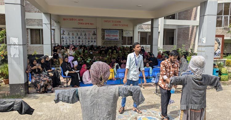 কমপ্লিট শাটডাউনে ১৮ দিন স্থবির শহীদ তাজউদ্দীন আহমদ নার্সিং কলেজ