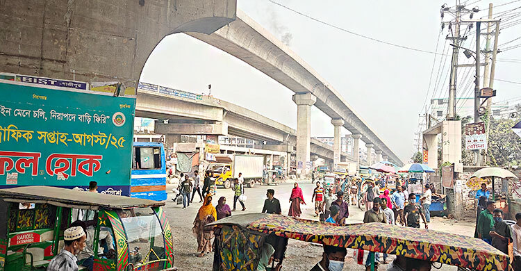 খুলে দেওয়া হলো গাজীপুর ফ্লাইওভার