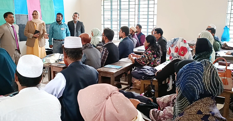 কালীগঞ্জে নতুন কারিকুলামে শিক্ষকদের ৭ দিনব্যাপী প্রশিক্ষণ