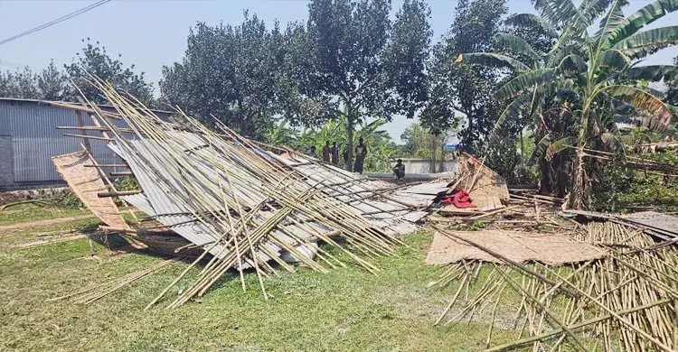 কালবৈশাখীতে ভেঙে পড়লো দোকান, চাপা পড়ে ঘুমন্ত বৃদ্ধের মৃত্যু