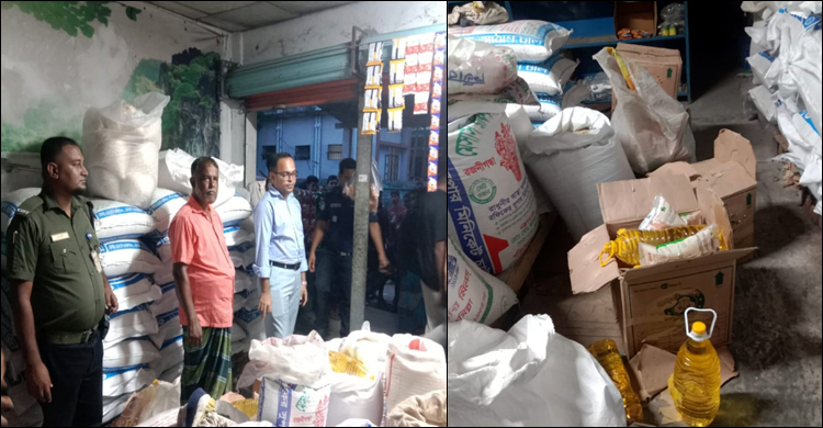 মুদির দোকানে বিক্রি হচ্ছিল টিসিবির সয়াবিন তেল