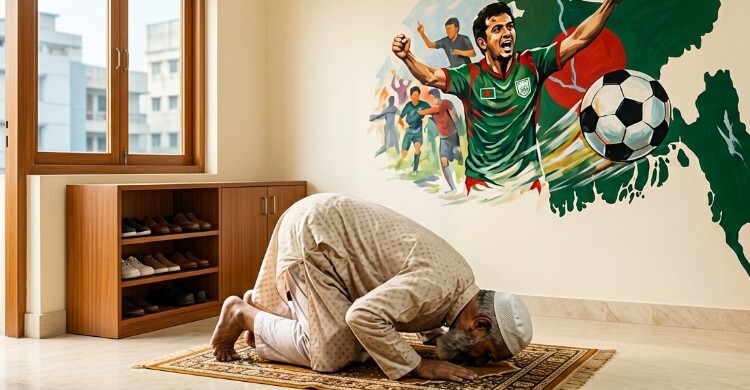 দেয়ালে মানুষের ছবি থাকলে ওই কক্ষে নামাজ হবে?