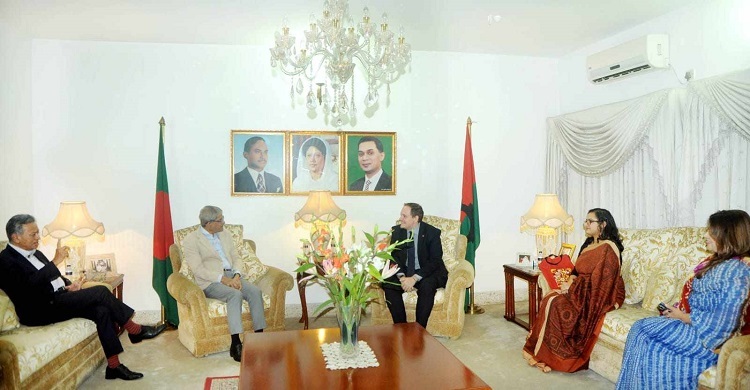 জার্মান রাষ্ট্রদূতের সঙ্গে বৈঠকে বিএনপি নেতারা