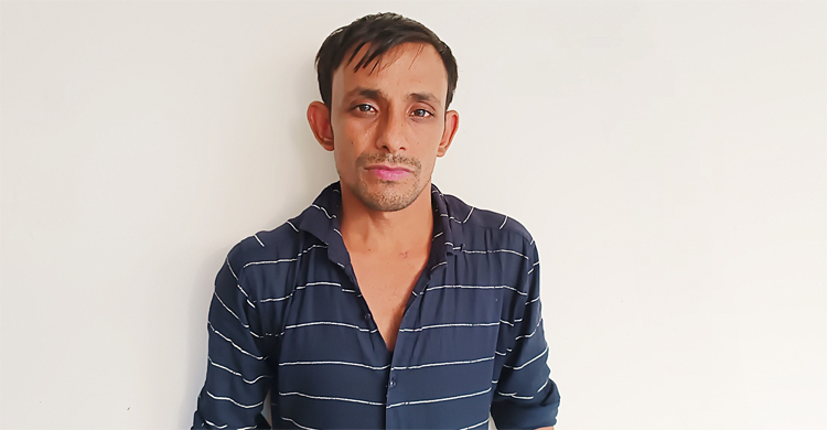 গাজীপুরে চুরি করতে গিয়ে আটক রোহিঙ্গা যুবক