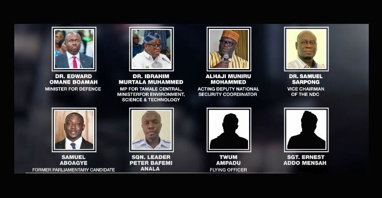 2 Ghana ministers among 8 killed in helicopter crash