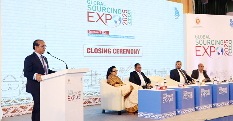 গ্লোবাল সোর্সিং এক্সপোতে ৩ লাখ মার্কিন ডলারের পণ্য অর্ডার 