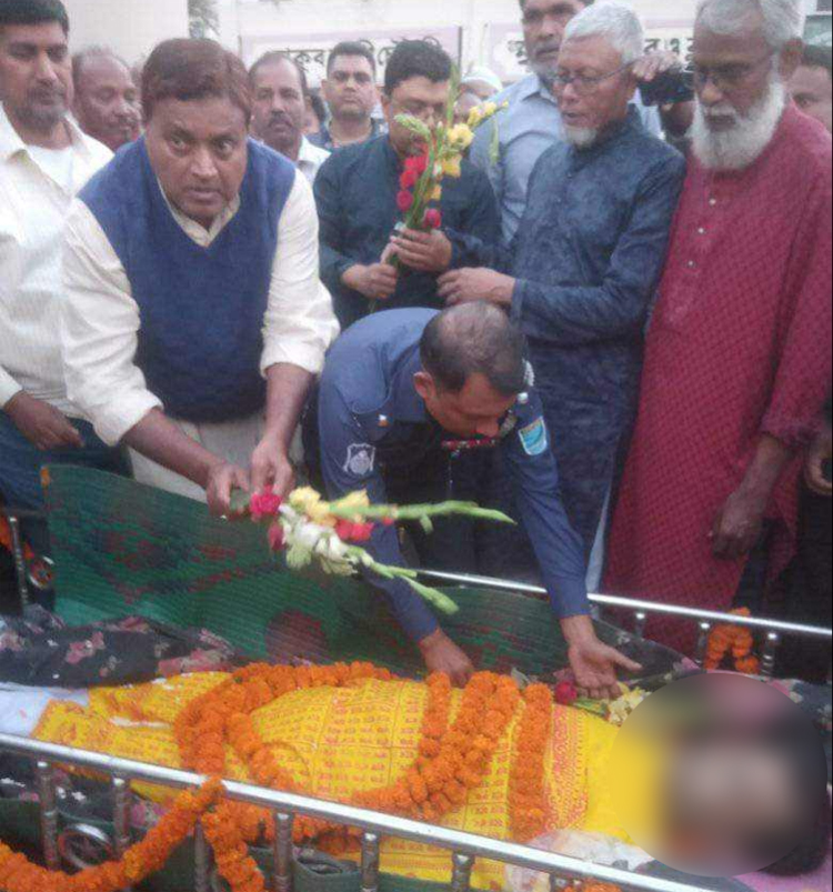 পাংশা পৌরসভার প্যানেল মেয়র গোবিন্দ কুণ্ডু আর নাই