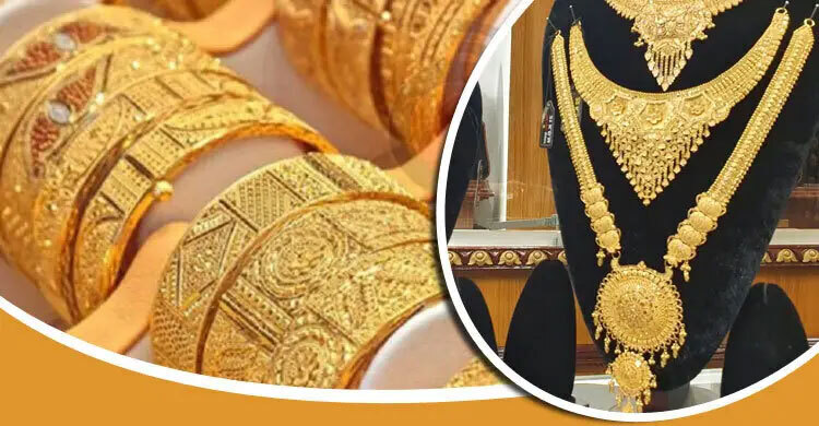 Gold price rises by Tk 2,403 per bhori