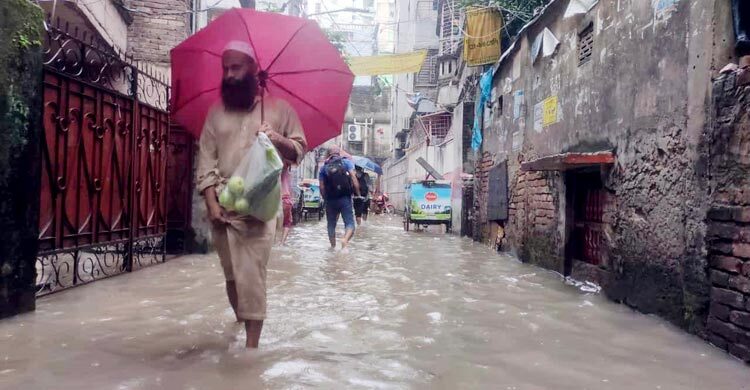 সাগরে লঘুচাপ, ৩ ঘণ্টায় ঢাকায় ৭১ মিলিমিটার বৃষ্টি