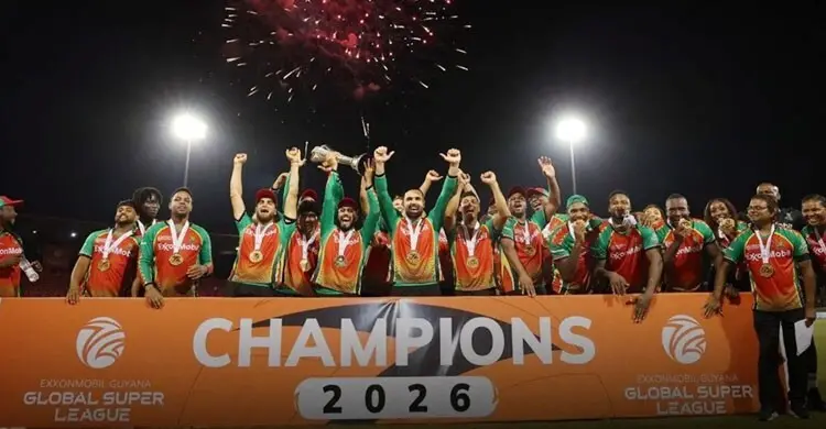 অবিশ্বাস্য কীর্তি! ৮৫ রানেই বাজিমাত, চ্যাম্পিয়ন গায়ানা