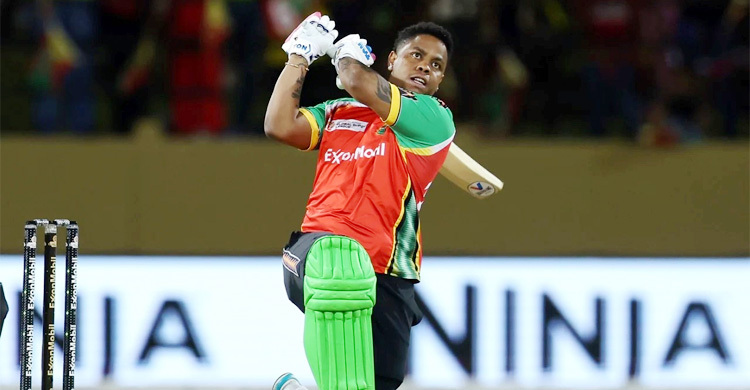 ওভারে ৫ ছক্কা, হোবার্টকে হারিয়ে ফাইনালে রংপুরের সঙ্গী গায়ানা