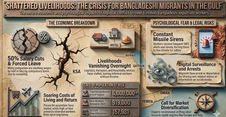 War’s human toll: Bangladeshis in Gulf pushed to the edge