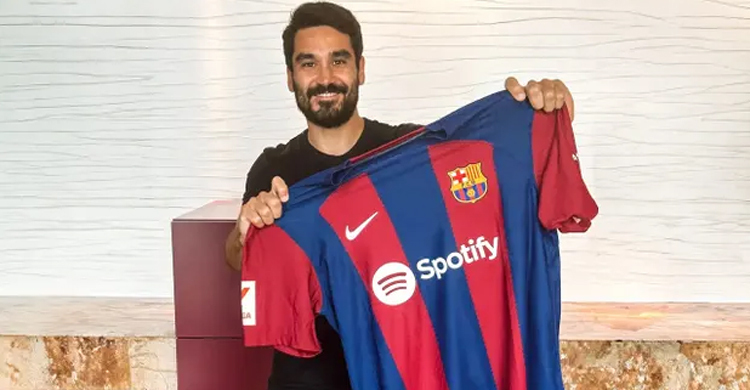 Barcelona sign Gundogan on free transfer after Man City exit