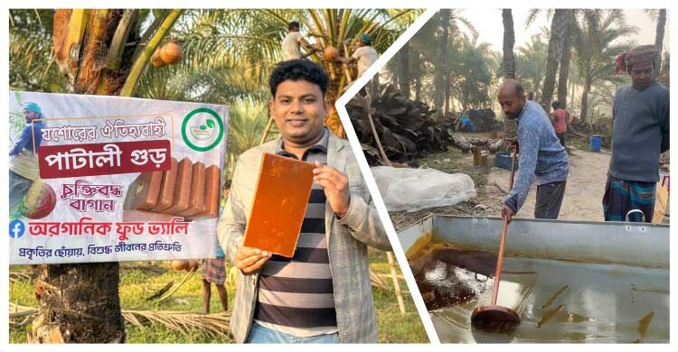 ভেজালমুক্ত খেজুর গুড়ের উদ্যোক্তা তরুণ নার্স সিজান