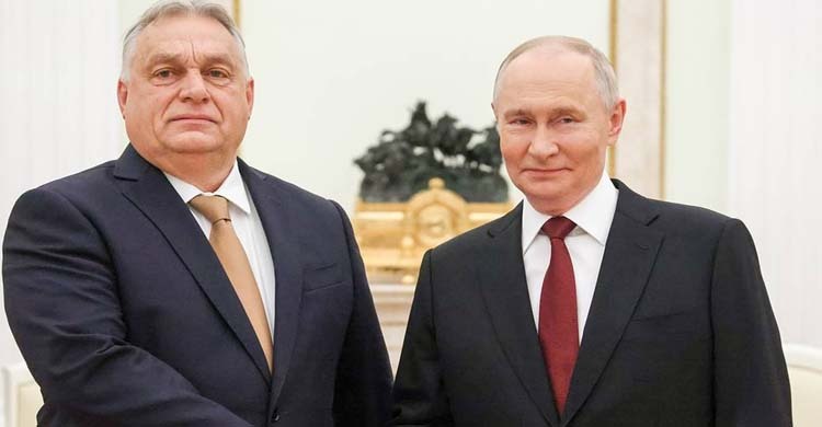 তেল কিনতে মস্কো গেলেন হাঙ্গেরির প্রধানমন্ত্রী অরবান