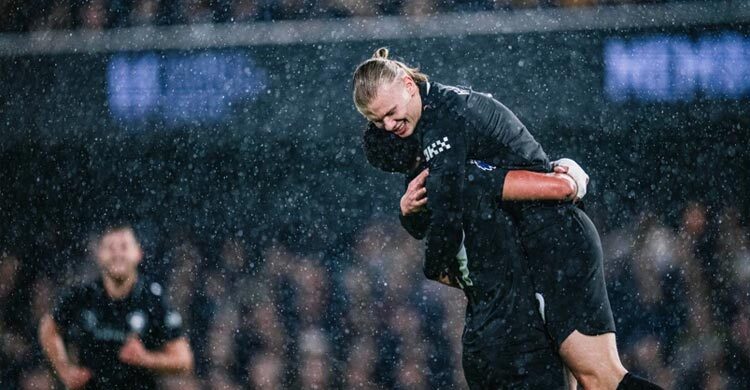 শিয়ারারকে টপকে হালান্ডের শততম গোলের রেকর্ড