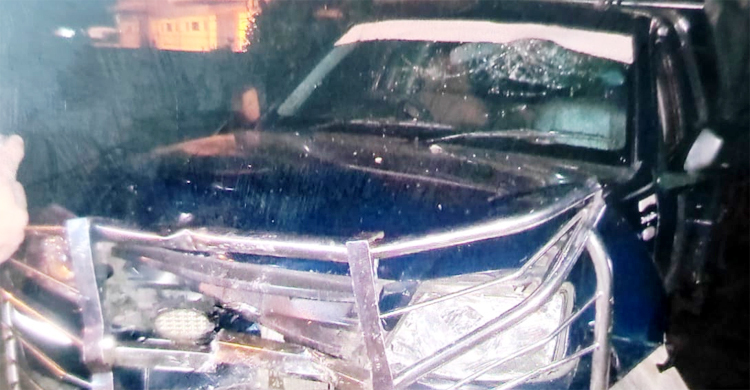 হবিগঞ্জে পুলিশের পিকআপে মাইক্রোবাসের ধাক্কা, আহত ৭