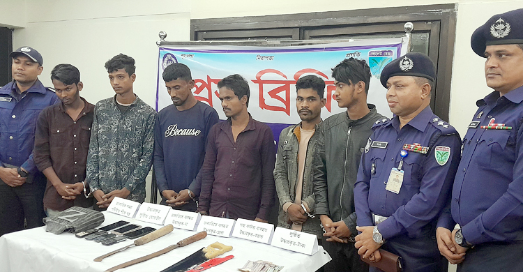 হবিগঞ্জে চা বাগানে ডাকাতির ঘটনায় গ্রেফতার ৯