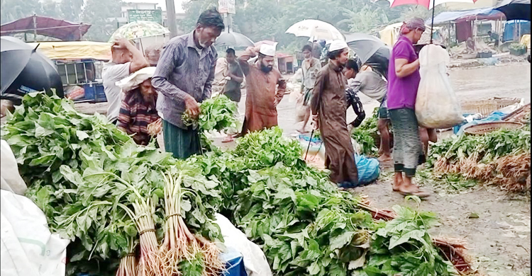 টানা বৃষ্টিতে বাজারে সবজির সংকট, দাম আকাশছোঁয়া