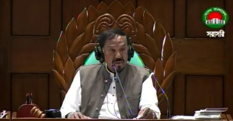 নামাজটা আগে পড়ে নেন তারপর শুনবো আপনাদের কথা: বিরোধীদলকে স্পিকার