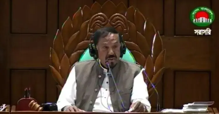 সংসদীয় রীতিনীতি মেনে চলার বিষয়ে স্পিকারের কঠোর হুঁশিয়ারি