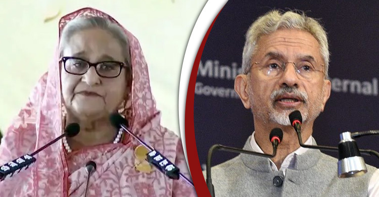 হাসিনাকেই ঠিক করতে হবে তিনি কতদিন ভারতে থাকবেন: জয়শঙ্কর