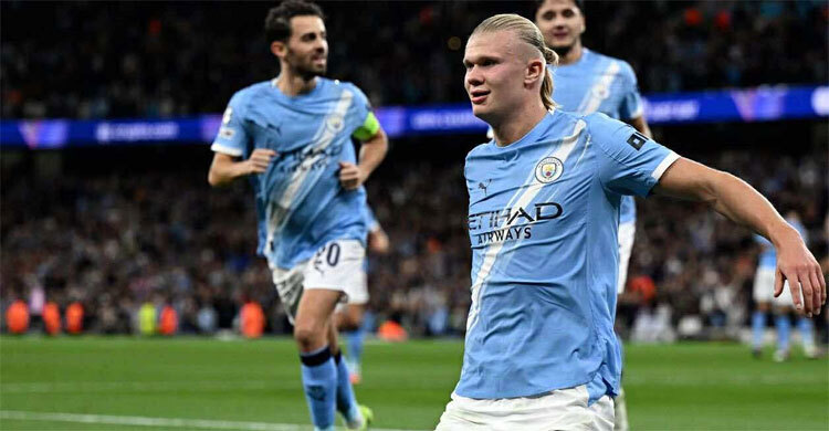 হালান্ডের দ্রুততম ৫০, ডি ব্রুইনার ঘরে ফেরা, ম্যানসিটির জয়