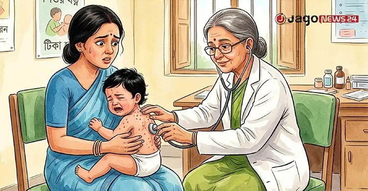 হামের উপসর্গে প্রাণ গেল আরও ৫ শিশুর