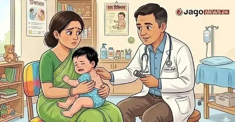 হাম ও হামের উপসর্গে প্রাণ গেল আরও ৬ শিশুর