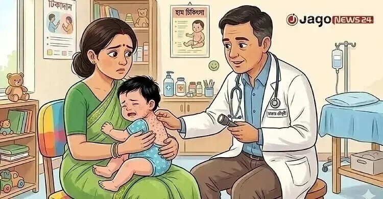 হামের উপসর্গে প্রাণ গেলো আরও ৫ শিশুর