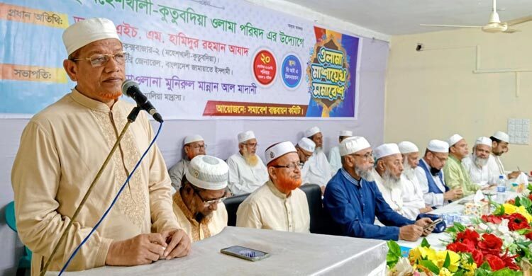 আল্লাহর আইন প্রতিষ্ঠায় মাঠে ওলামাদের বলিষ্ঠ ভূমিকা রাখতে হবে