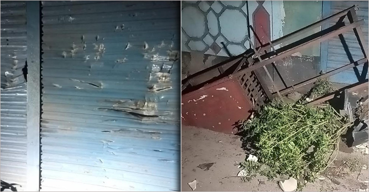 বগুড়ায় বিএনপি নেতার কার্যালয়ে হামলা-ভাঙচুর