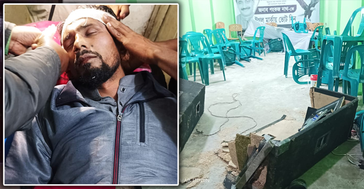 বরিশালে স্বতন্ত্র প্রার্থীর কার্যালয়ে ভাঙচুরের অভিযোগ