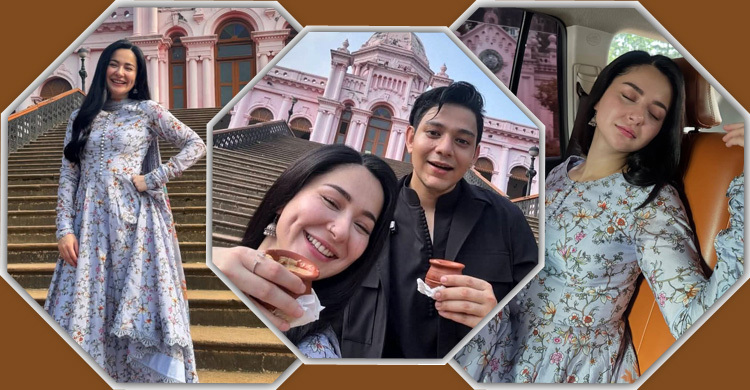 সোশ্যাল মিডিয়ায় ঝড় তুললেন হানিয়া আমির