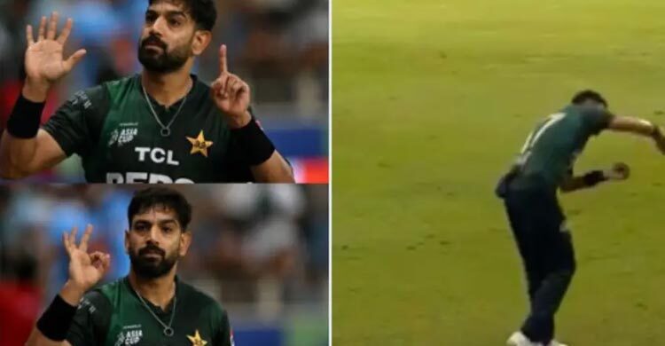 হারিস রউফের ৬-০ ও ভূপাতিত যুদ্ধবিমানের ইঙ্গিত, রেগে আগুন ভারতীয়রা