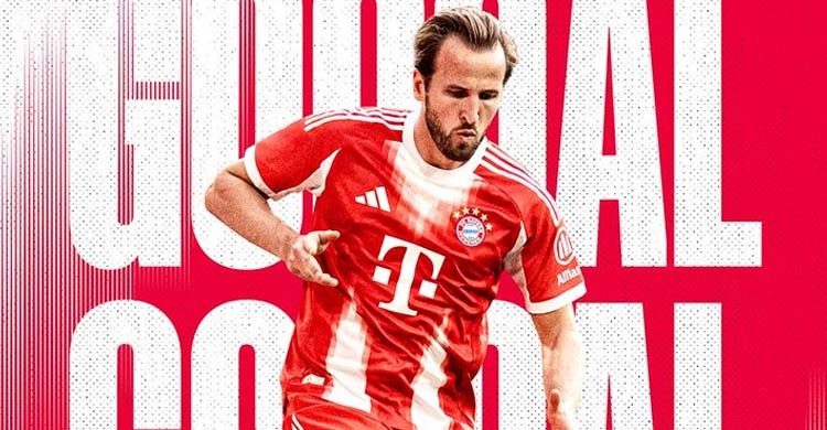 বদলি নেমে দুর্দান্ত হ্যাটট্রিক হ্যারি কেইনের