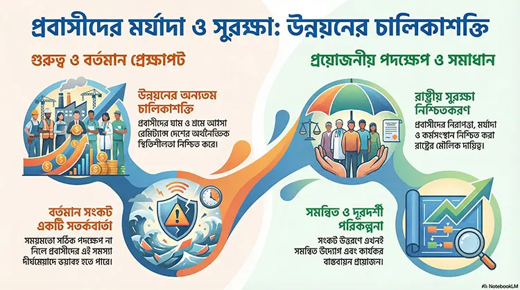 নতুন দিগন্তের খোঁজে প্রবাসী শ্রমবাজার: ছাঁটাই ও অনিশ্চয়তায় করণীয়