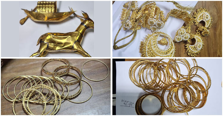 শেখ হাসিনার লকারে ছিল সোনার নৌকা-হরিণসহ বিভিন্ন গহনা