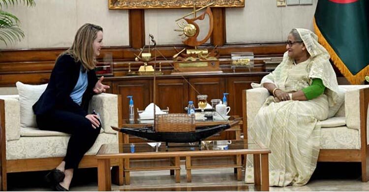 PM urges IOM to raise more funds for Rohingys