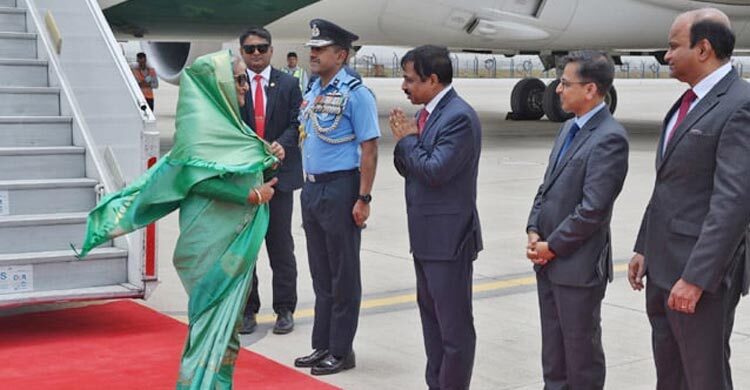 PM reaches New Delhi to attend Modi’s oath-taking ceremony