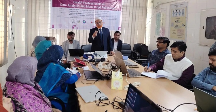 বিএমইউতে কর্মশালায় স্বাস্থ্য পেশাজীবীদের গবেষণা দক্ষতা বাড়ানোর তাগিদ