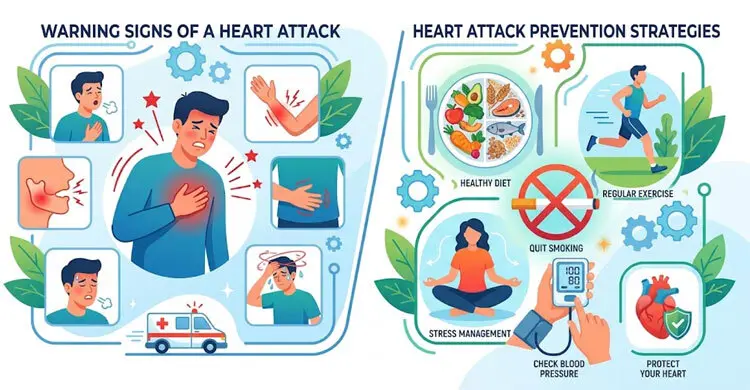Heart attack: How to spot symptoms and reduce risks | English