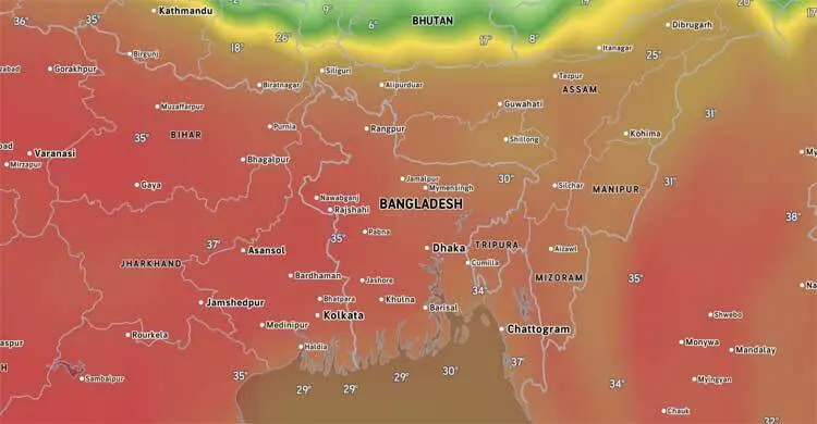 Mild heat wave grips parts of Bangladesh, may persist: BMD